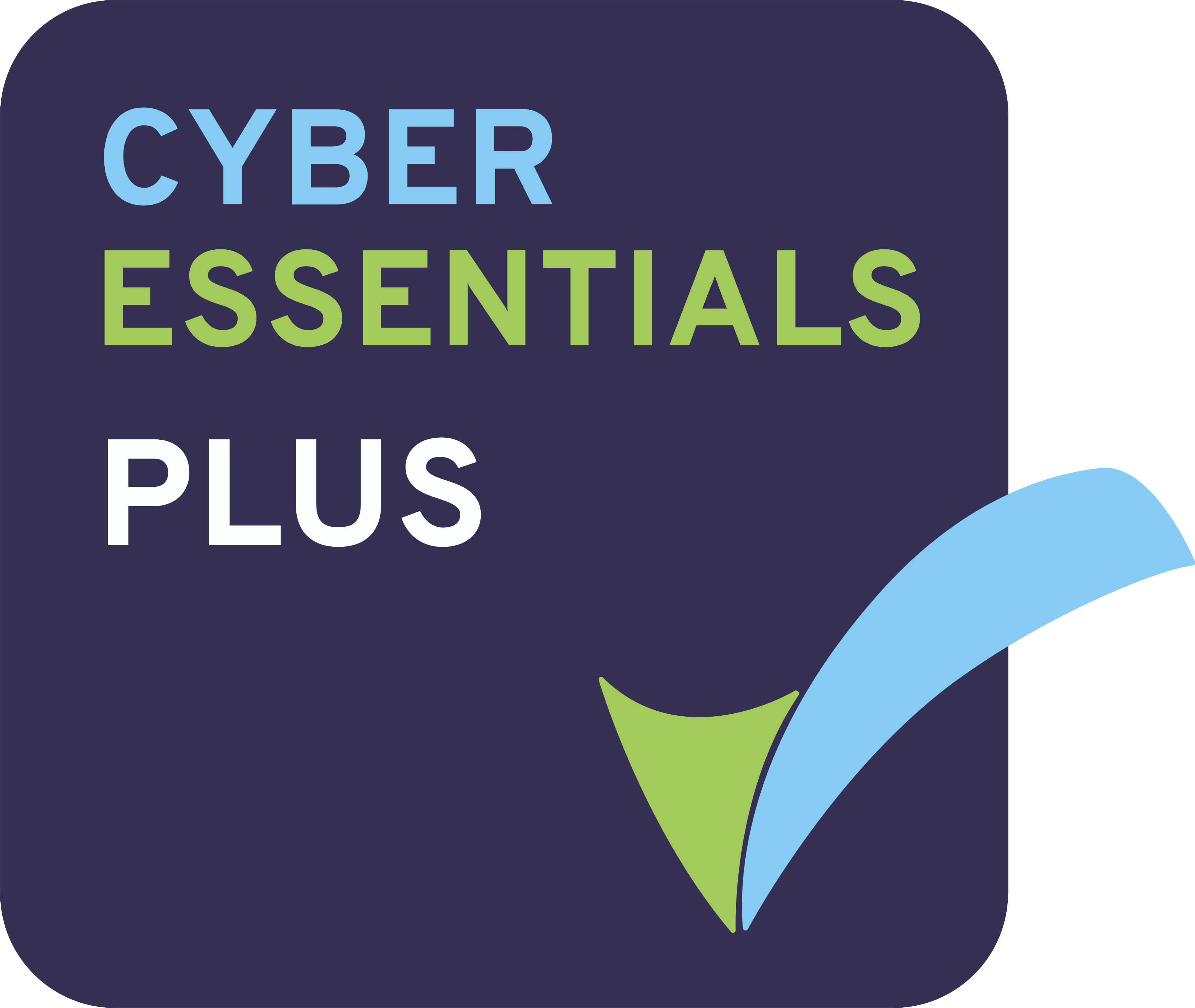 Logo demonstrating Exception has the Cyber Essentials Plus accreditation