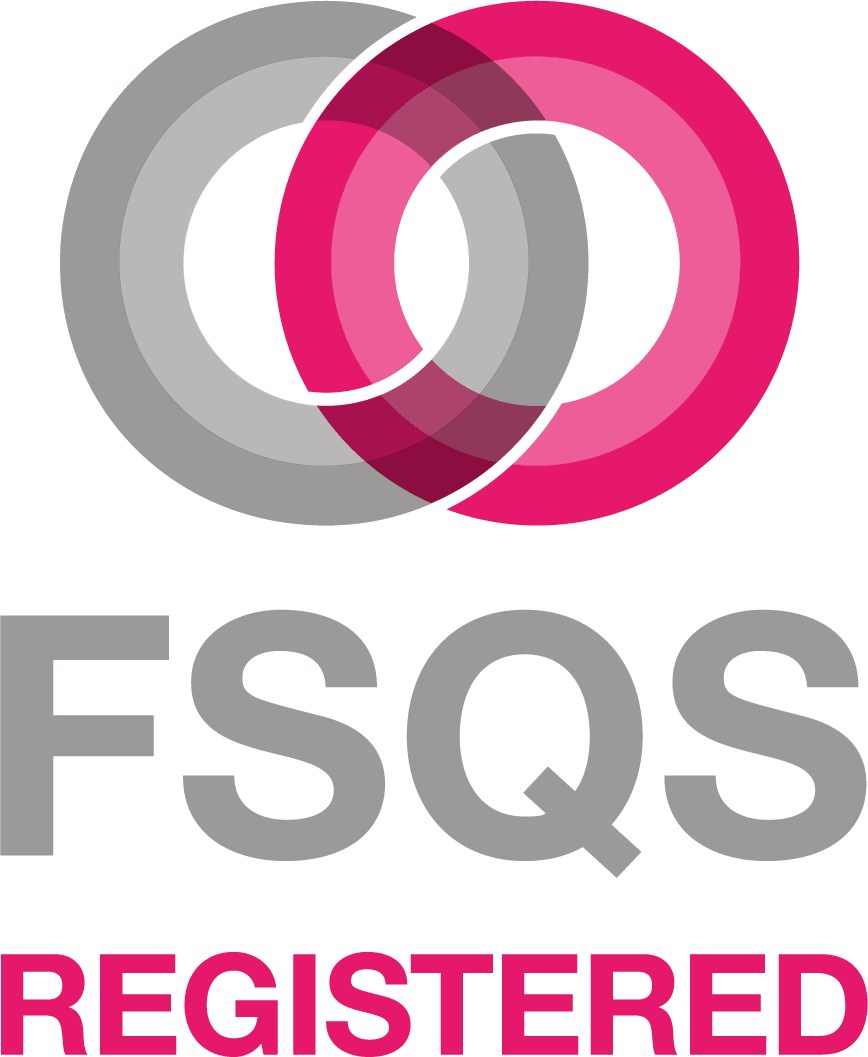 Logo demonstrating that Exception is FSQS registered
